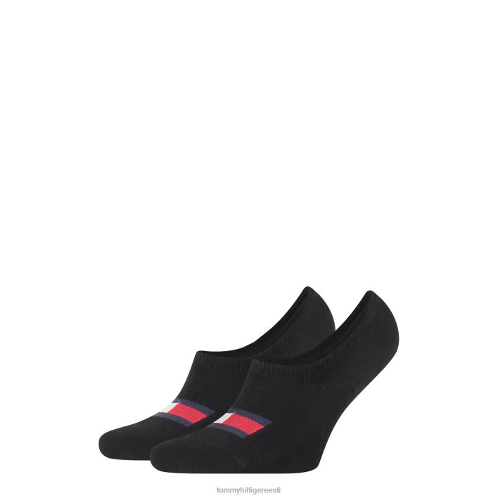2-pakilised kõrge lõikega lipsukokid RJV62583 must Tommy Hilfiger