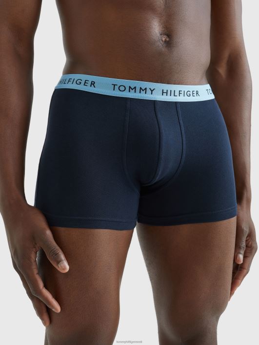 3 komplekti hädavajalikud kohvrid RJV621744 kõrbetaevas/bensiinisinine/sinine värv Tommy Hilfiger