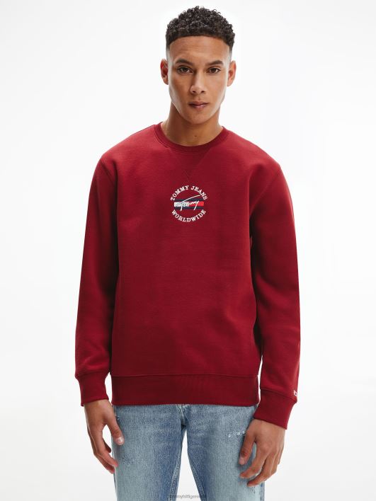 ajatu ülikaelusega dressipluus RJV621449 bing kirss Tommy Hilfiger