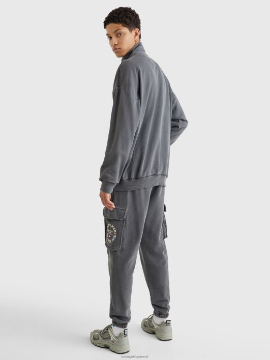 ajatu tõmblukuga kampsun RJV621350 must Tommy Hilfiger