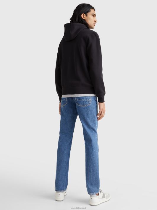 graafilise logoga kapuuts RJV621315 must Tommy Hilfiger