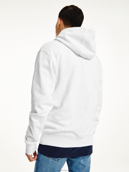 hädavajalik logoga kapuuts RJV621419 valge Tommy Hilfiger