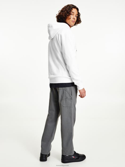 hädavajalik logoga kapuuts RJV621419 valge Tommy Hilfiger