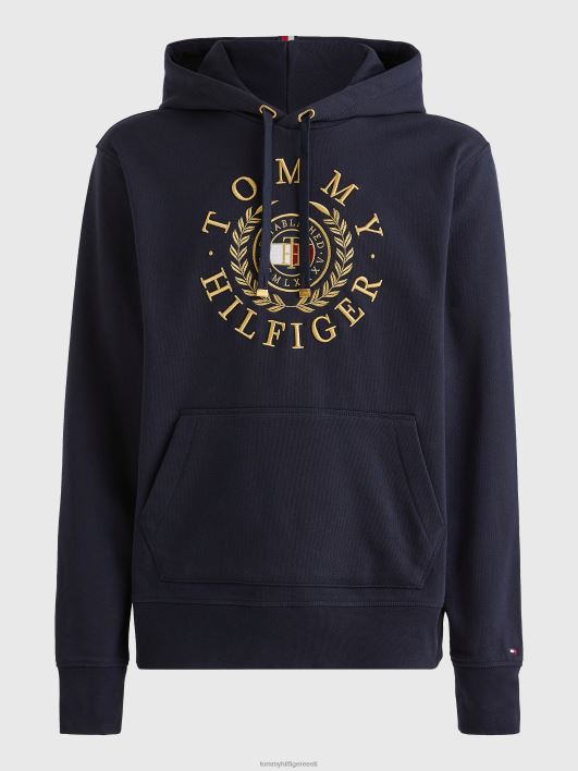ikoonid logo tikandiga kapuuts RJV621262 kõrbe taevas Tommy Hilfiger
