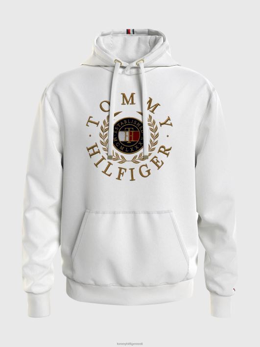 ikoonid logo tikandiga kapuuts RJV621447 ekru Tommy Hilfiger