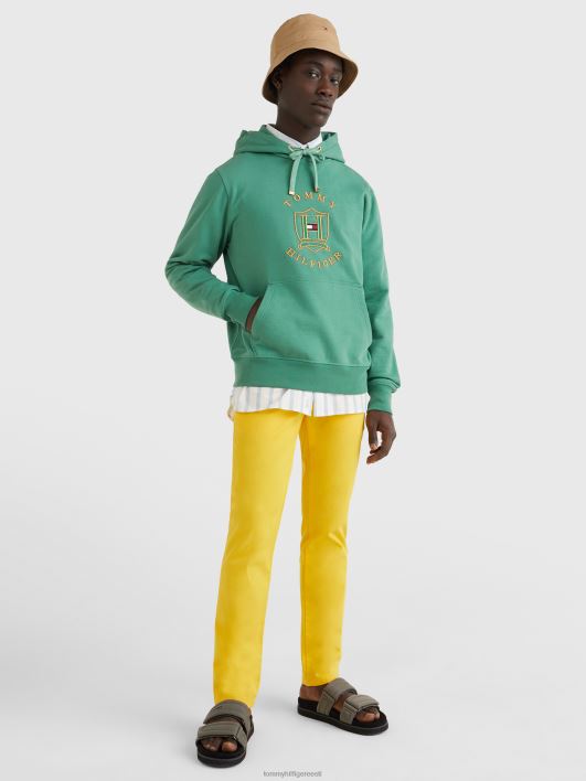 ikoonide logoga pusad RJV621429 keskne roheline Tommy Hilfiger