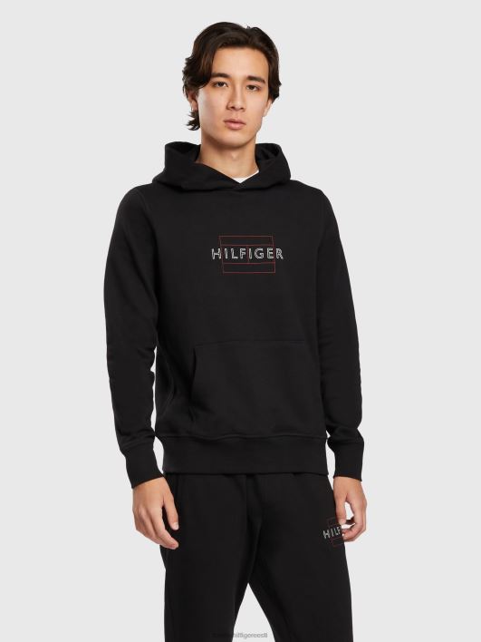 lineaarne lipp kapuuts RJV621389 must Tommy Hilfiger