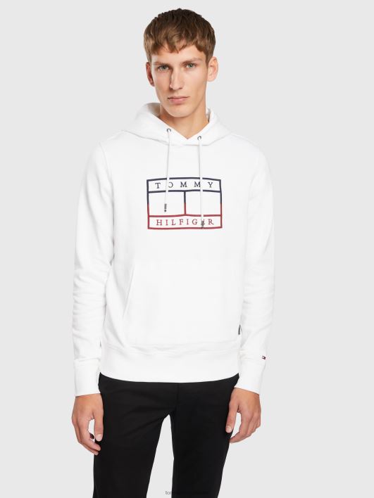 lipukontuur kapuutsiga RJV621365 valge Tommy Hilfiger