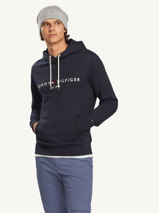 logoga kapuuts RJV621294 kõrbe taevas Tommy Hilfiger