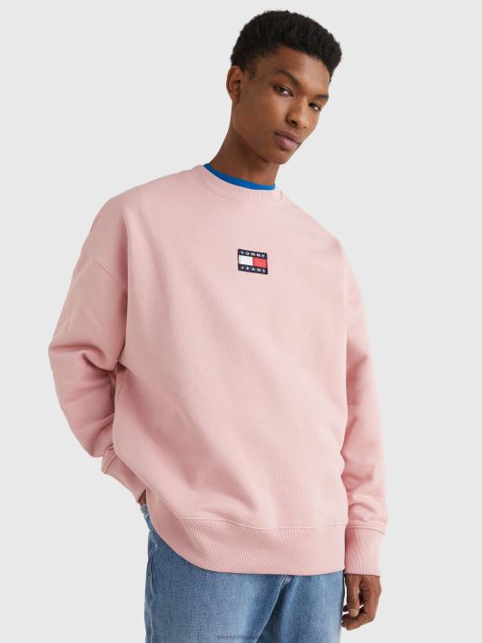 märgi fliisist dressipluus RJV621308 Broadway roosa Tommy Hilfiger