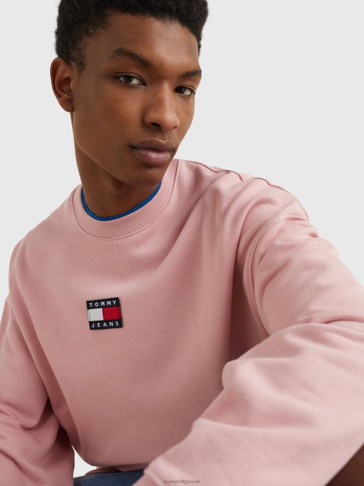 märgi fliisist dressipluus RJV621308 Broadway roosa Tommy Hilfiger