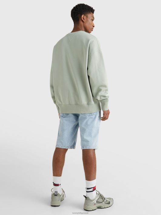 märgi fliisist dressipluus RJV621327 pleekinud paju Tommy Hilfiger