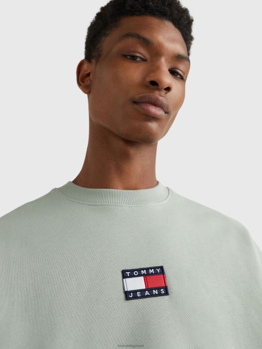 märgi fliisist dressipluus RJV621327 pleekinud paju Tommy Hilfiger