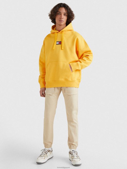 märk orgaanilisest puuvillast kapuuts RJV621305 preeriakollane Tommy Hilfiger