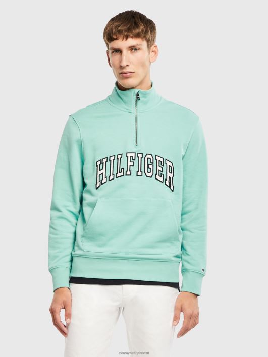 pilka kaelusega dressipluus RJV621354 bryant roheline Tommy Hilfiger