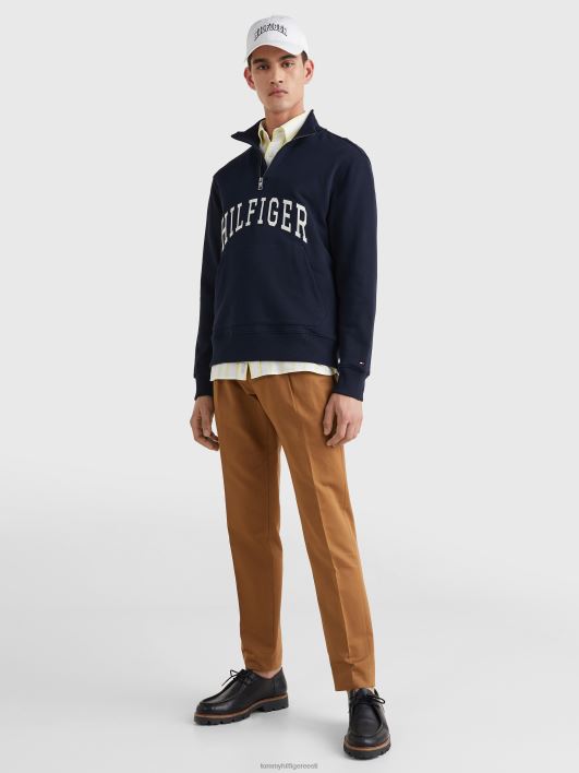 pilka kaelusega dressipluus RJV621416 kõrbe taevas Tommy Hilfiger