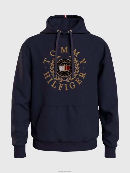 pluss ikoonid logo tikandiga kapuuts RJV621383 kõrbe taevas Tommy Hilfiger