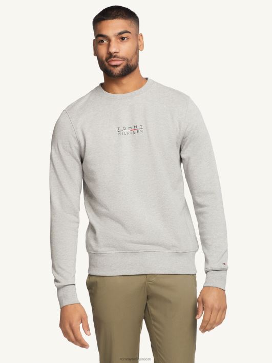 ruudukujulise logoga meeskond RJV621373 helehall kanarbik Tommy Hilfiger