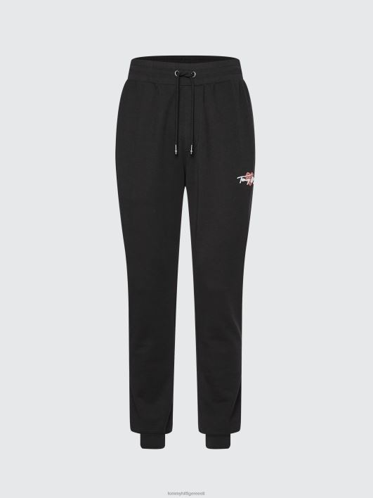 südame mustriga dressipüksid RJV621299 must Tommy Hilfiger