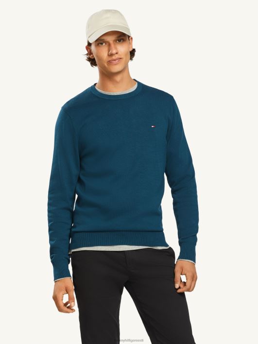 signatuur kaelusega kampsun RJV621380 tume järve äär Tommy Hilfiger