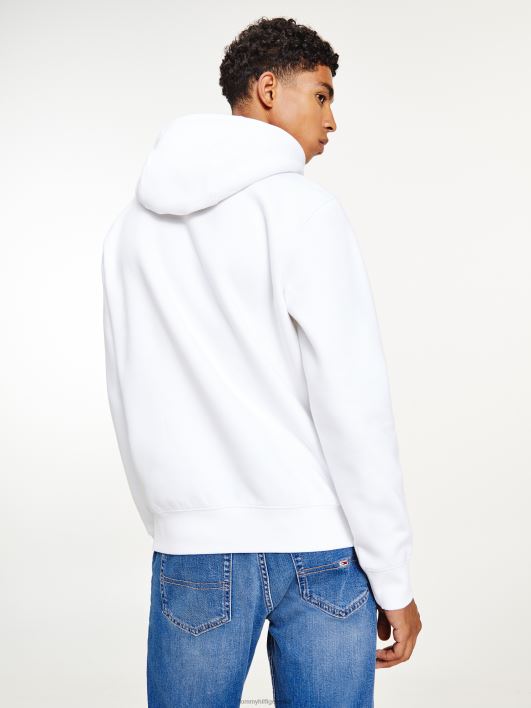 signatuurlogoga kapuuts RJV621375 valge Tommy Hilfiger