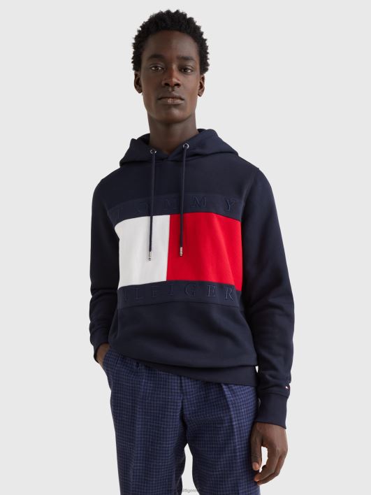 struktuur lipp kapuutsiga RJV621392 kõrbe taevas Tommy Hilfiger