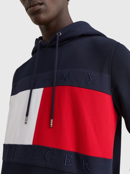 struktuur lipp kapuutsiga RJV621392 kõrbe taevas Tommy Hilfiger