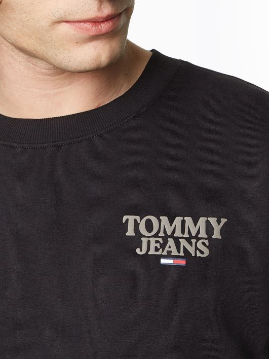 tonaalne graafiline meeskond RJV621344 must Tommy Hilfiger