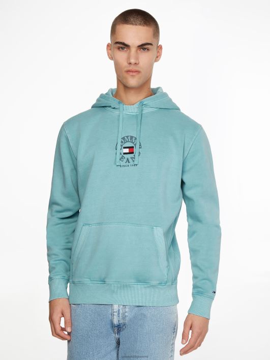 tonaalne ring logoga fliisist kapuuts RJV621338 hari Tommy Hilfiger