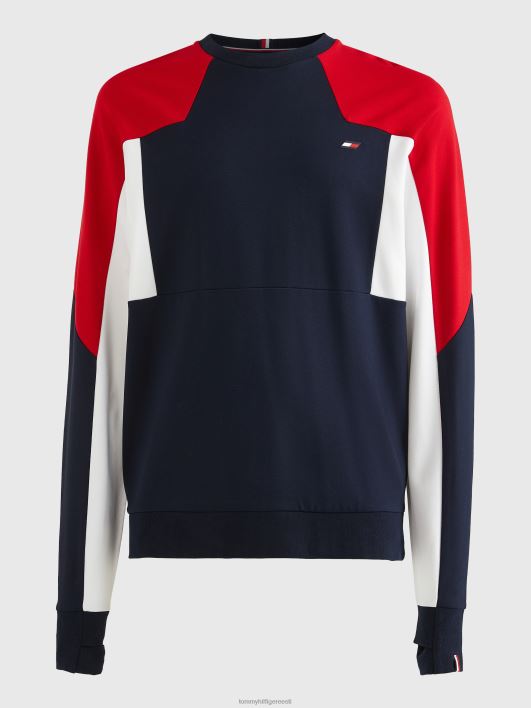 värviblokeeritud meeskond RJV621367 kõrbe taevas Tommy Hilfiger