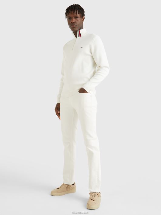 wcc struktureeritud tõmblukuga sviiter RJV621307 elevandiluust Tommy Hilfiger