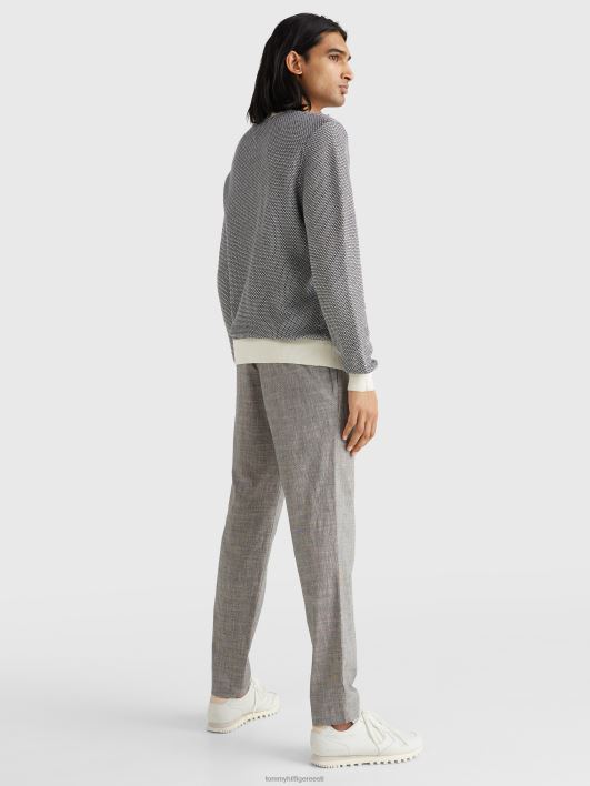 kahetooniline lõdvestunud džemper RJV62693 elevandiluust Tommy Hilfiger