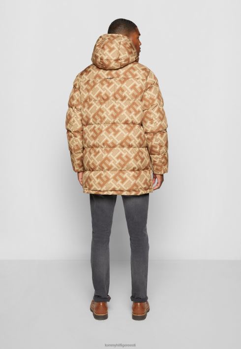 essentsiaalne rockie monogramm parka RJV624825 helepruun/beež Tommy Hilfiger