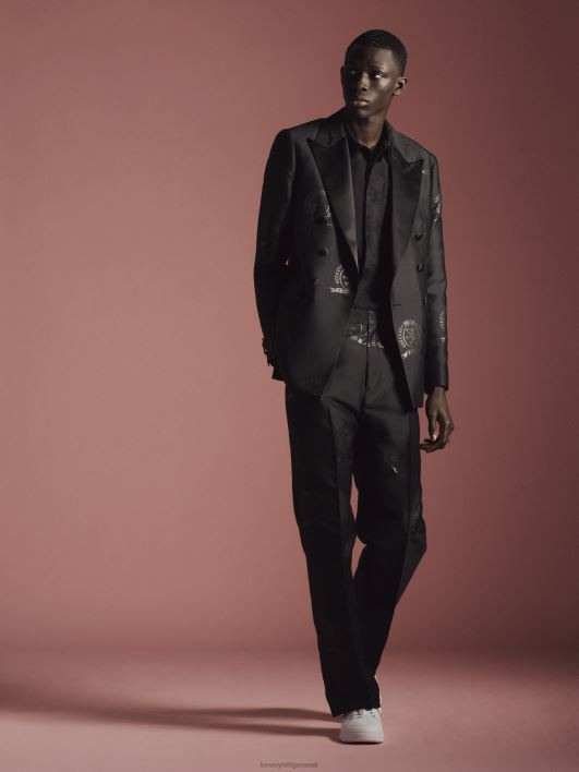 kollektsiooni crest žakaarbleiser RJV62672 must Tommy Hilfiger