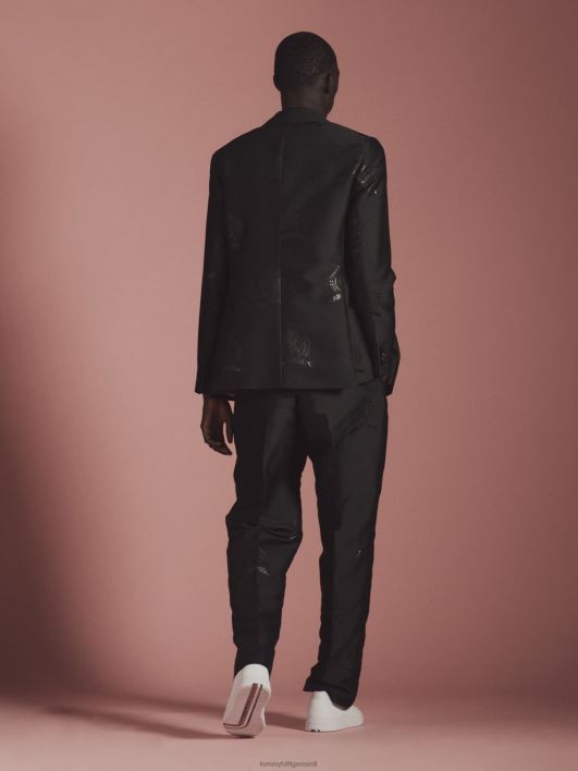 kollektsiooni crest žakaarbleiser RJV62672 must Tommy Hilfiger