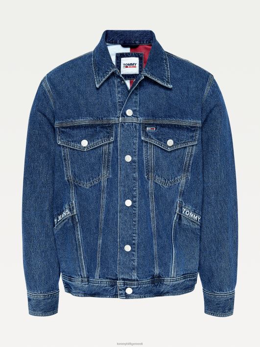 ülisuur kanepiauto jope RJV62620 denim keskmine Tommy Hilfiger