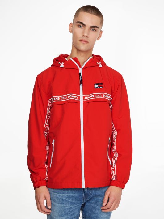 logo teip chicago tuulejope RJV62626 sügav karmiinpunane Tommy Hilfiger