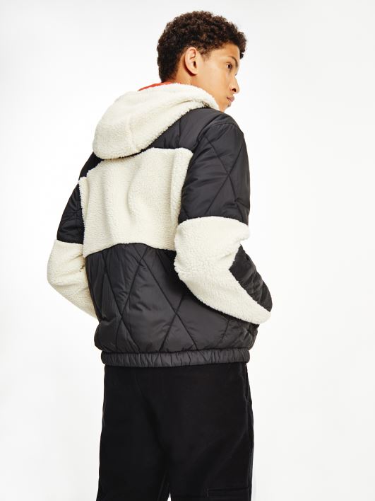 märgiga šerpa jope RJV62660 must Tommy Hilfiger