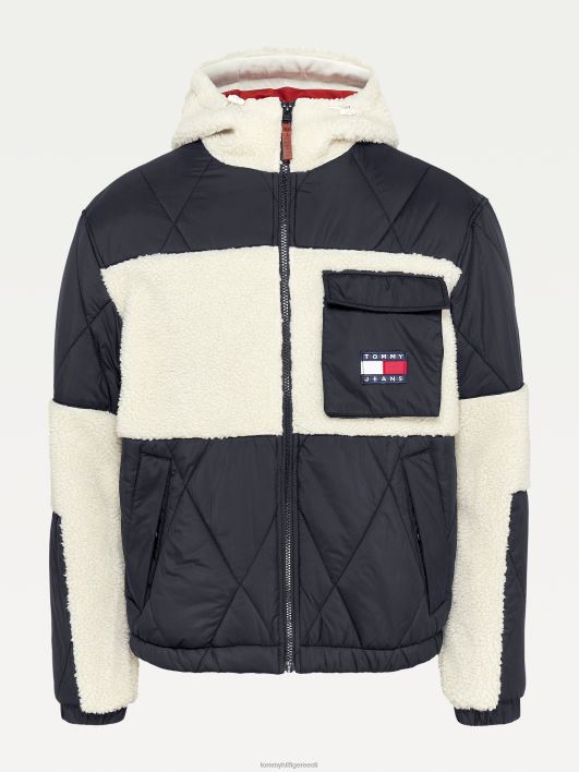 märgiga šerpa jope RJV62660 must Tommy Hilfiger