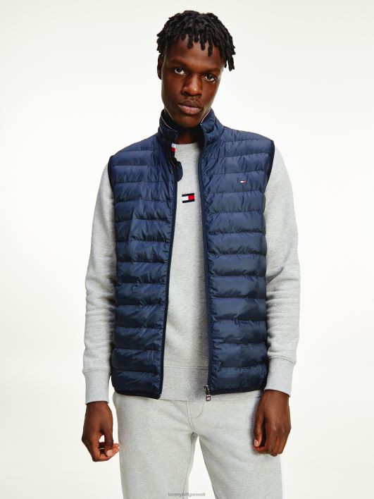pakitav tepitud vest RJV62666 kõrbe taevas Tommy Hilfiger