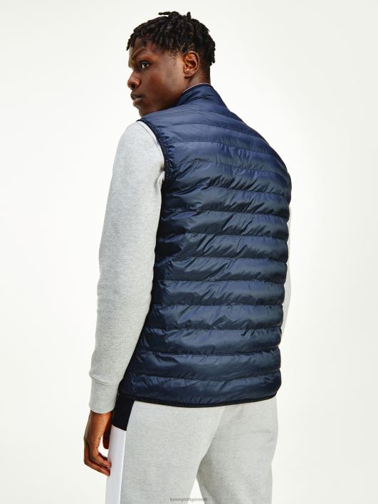 pakitav tepitud vest RJV62666 kõrbe taevas Tommy Hilfiger