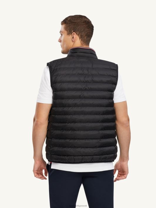 pakitav tepitud vest RJV62669 must Tommy Hilfiger