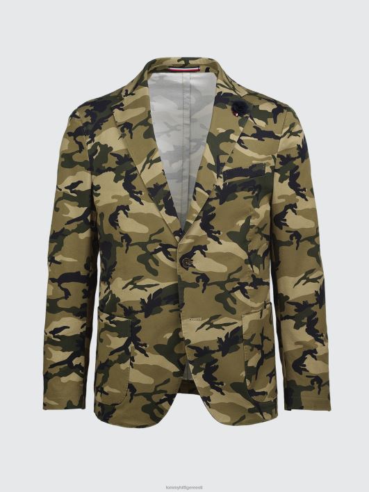 pestud camo prindiga bleiser RJV62622 mitu Tommy Hilfiger