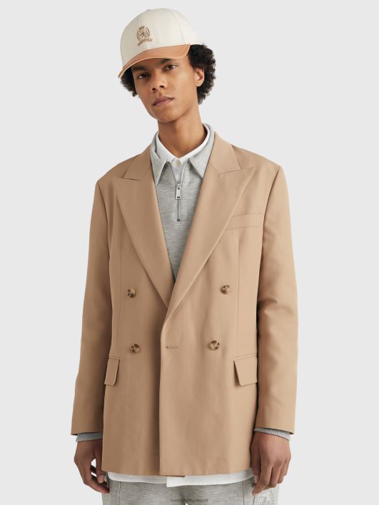 prep neitsivillane kaherealine bleiser RJV62670 õrn kuld Tommy Hilfiger