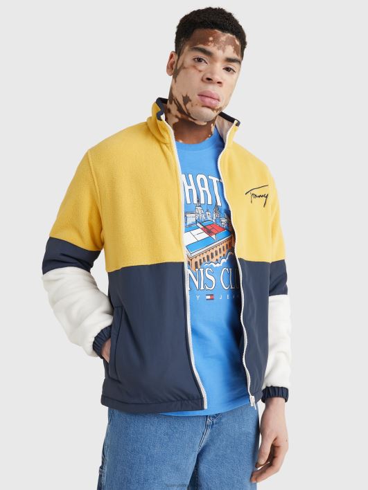 signatuuriga segatehnikaga jakk RJV62659 toskaana kollane Tommy Hilfiger