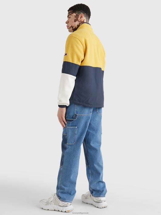 signatuuriga segatehnikaga jakk RJV62659 toskaana kollane Tommy Hilfiger