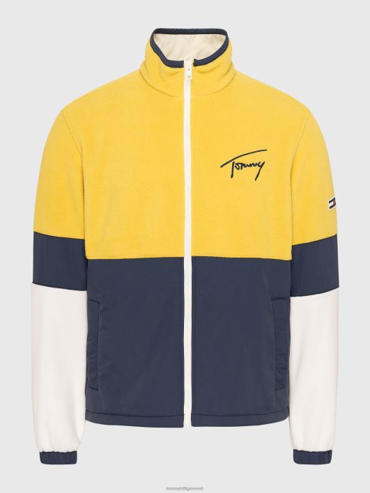 signatuuriga segatehnikaga jakk RJV62659 toskaana kollane Tommy Hilfiger