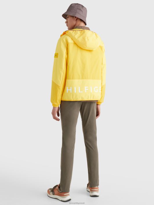 tech logoga kapuutsiga jope RJV62642 soe kollane Tommy Hilfiger