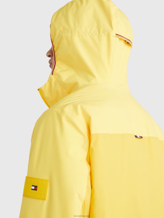 tech logoga kapuutsiga jope RJV62642 soe kollane Tommy Hilfiger