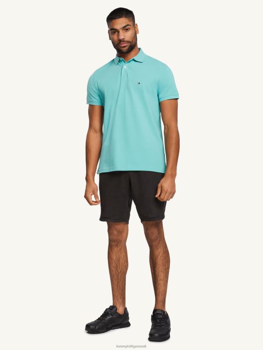 1985. aasta tavaline polo RJV621140 bryant roheline Tommy Hilfiger